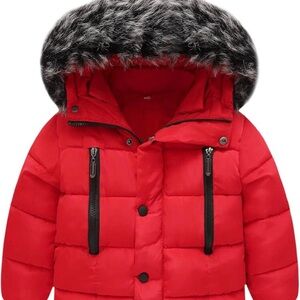 Toddler Jacket Warm Toddler Winter Puffer Jacket